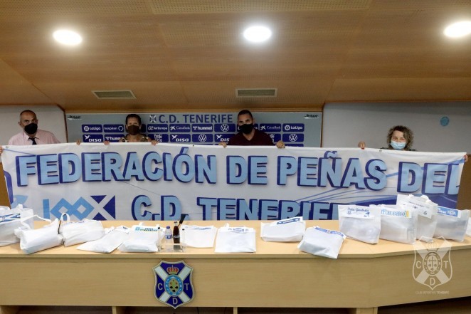 La Federación de Peñas en colaboración con el CD Tenerife organizan una cena para la afición