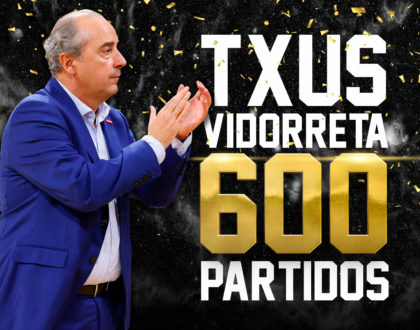 Txus Vidorreta cumplió 600 partidos en ABC