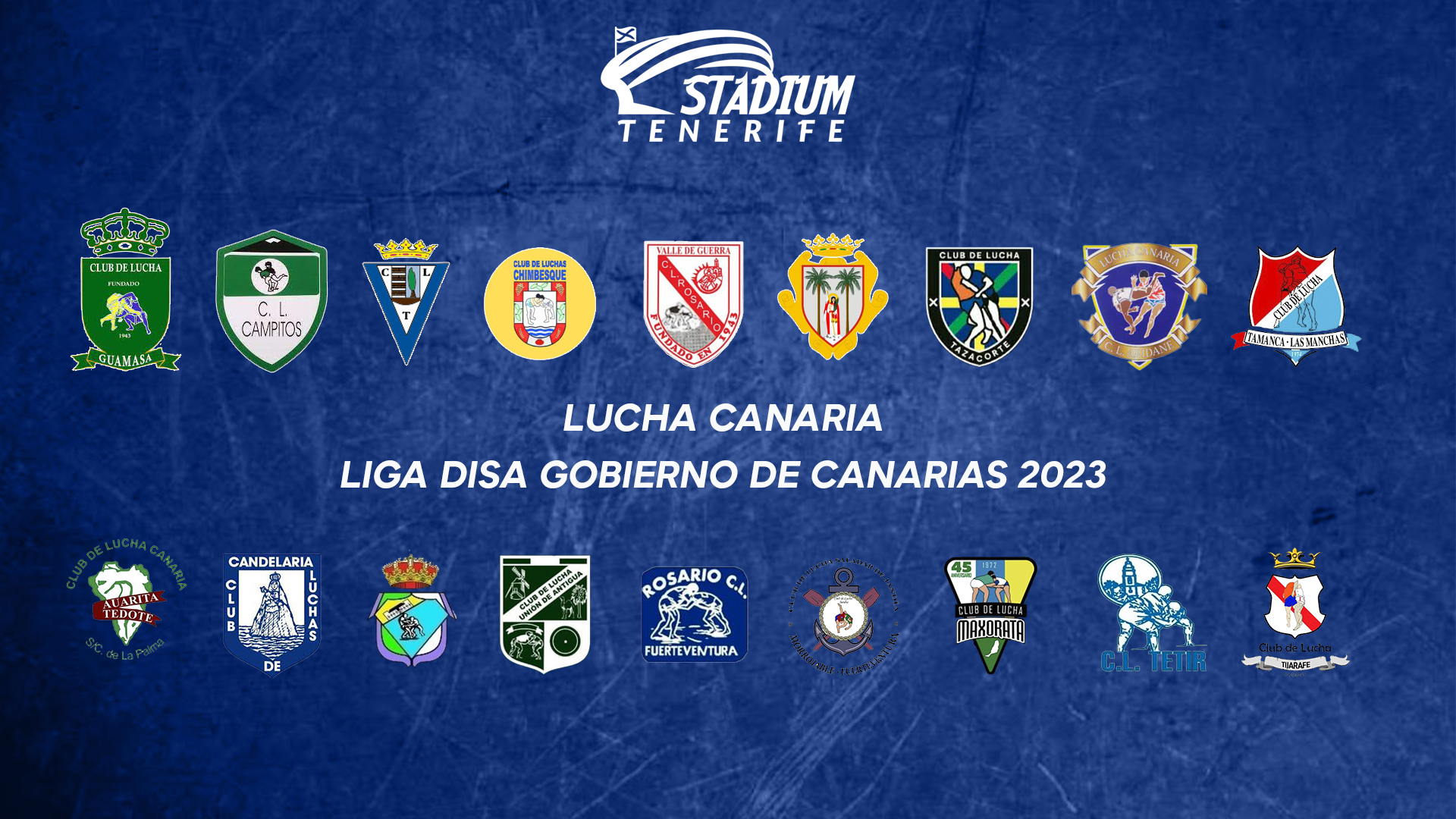Plantillas de la Liga Disa Gobierno de Canarias de Lucha Canaria 2022-2023