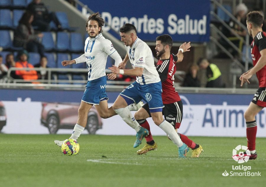 Waldo Rubio, MVP Stadium Tenerife ante el Mirandés