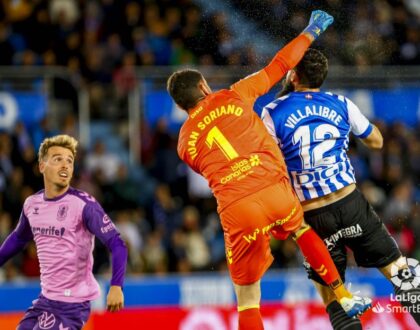 Juan Soriano, MVP Stadium Tenerife ante el Alavés