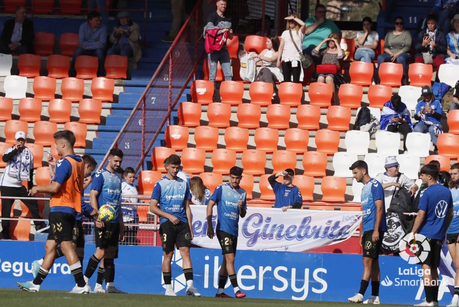 Declaraciones de los jugadores del Tenerife tras el empate ante el Lugo