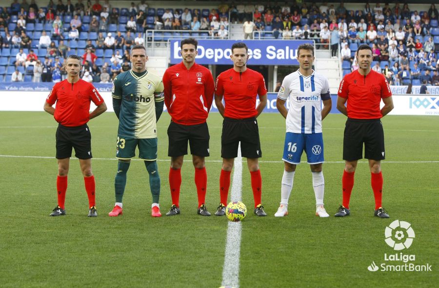 El andaluz Quintero González, árbitro del Tenerife-Leganés de este sábado
