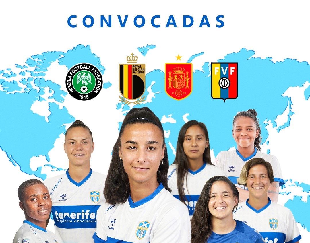 Alta participación de internacionales de la UDG Tenerife en una nueva fecha FIFA