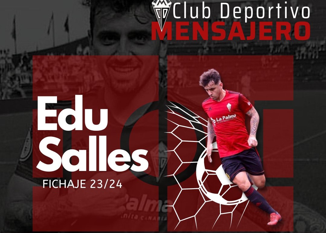 El goleador Edu Salles regresa al CD Mensajero para ser el primer fichaje tras el ascenso a 2ªRFEF