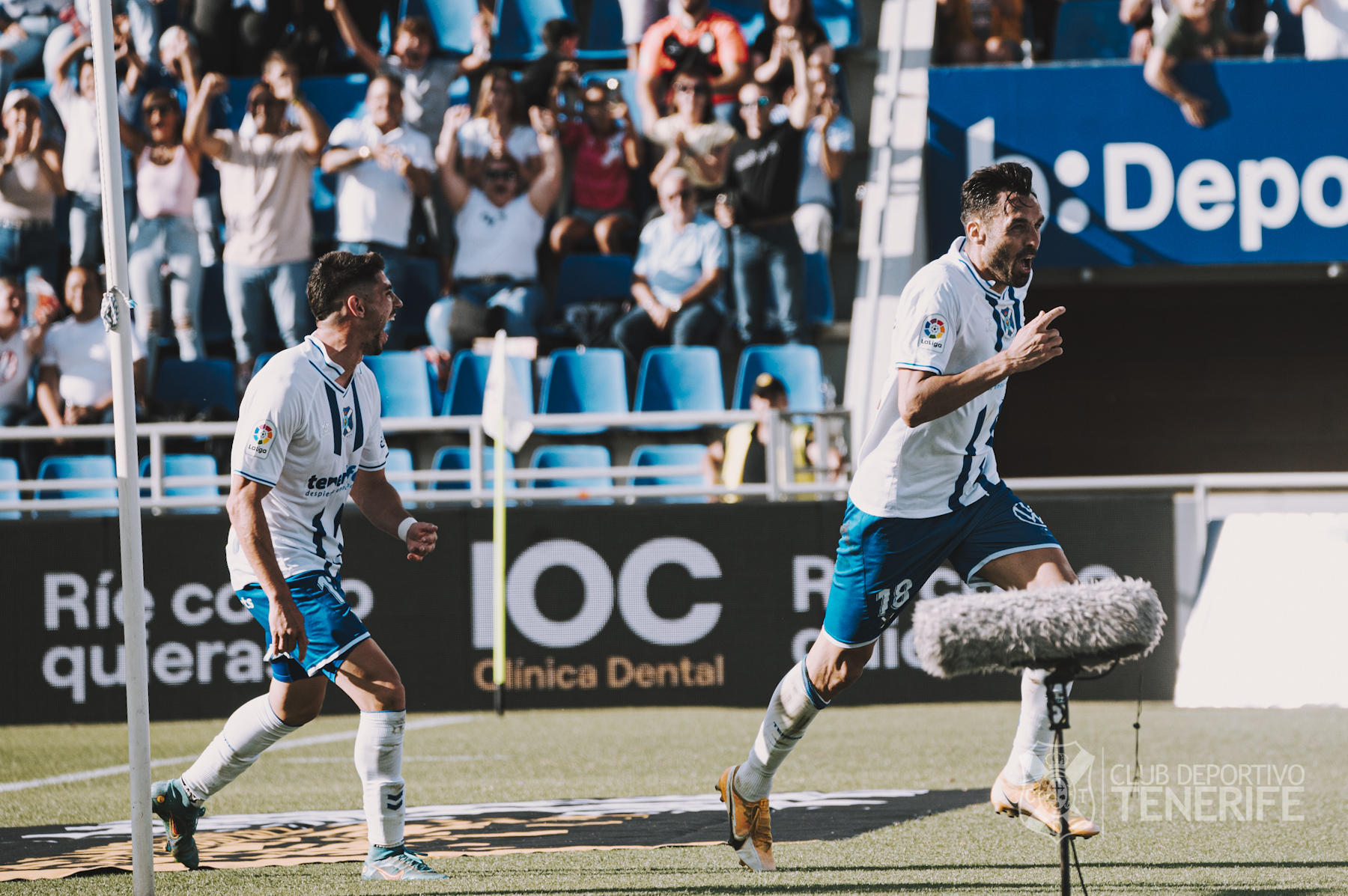 Enric Gallego, MVP Stadium Tenerife ante el Levante