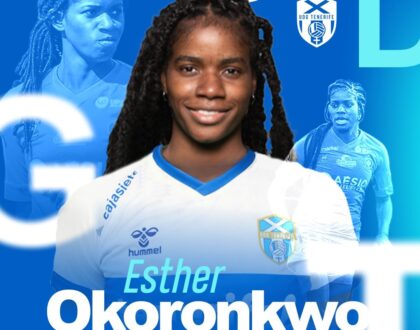 La internacional nigeriana Esther Okoronkwo, primer fichaje de la UDG Tenerife 23-24