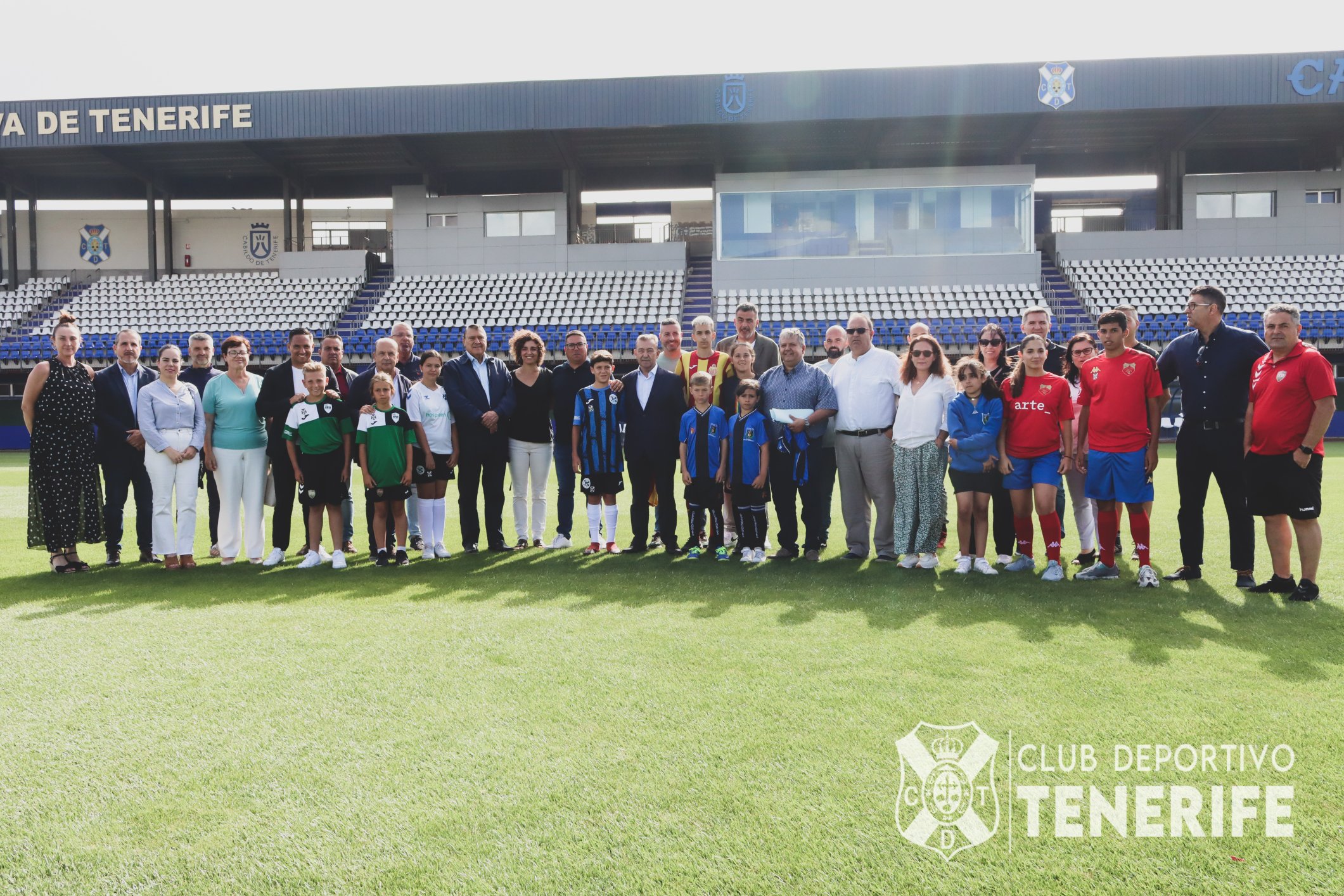 El CD Tenerife firma un convenio de colaboración con seis equipos de la provincia