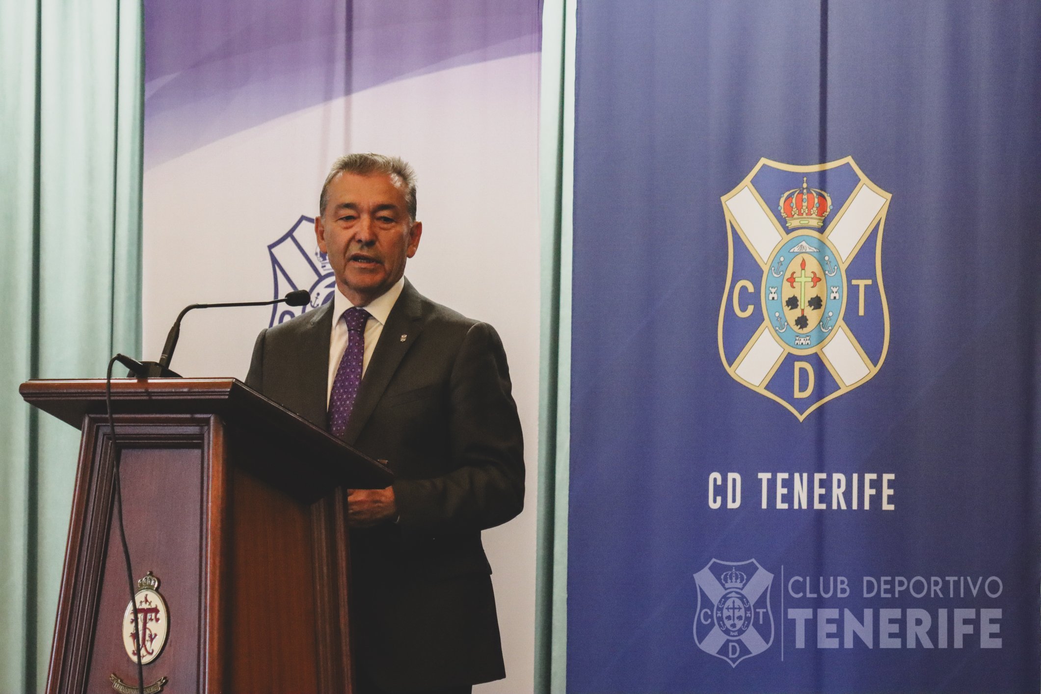 Paulino Rivero: "Queremos un Tenerife de todos, que nos vuelva a traer alegrías"