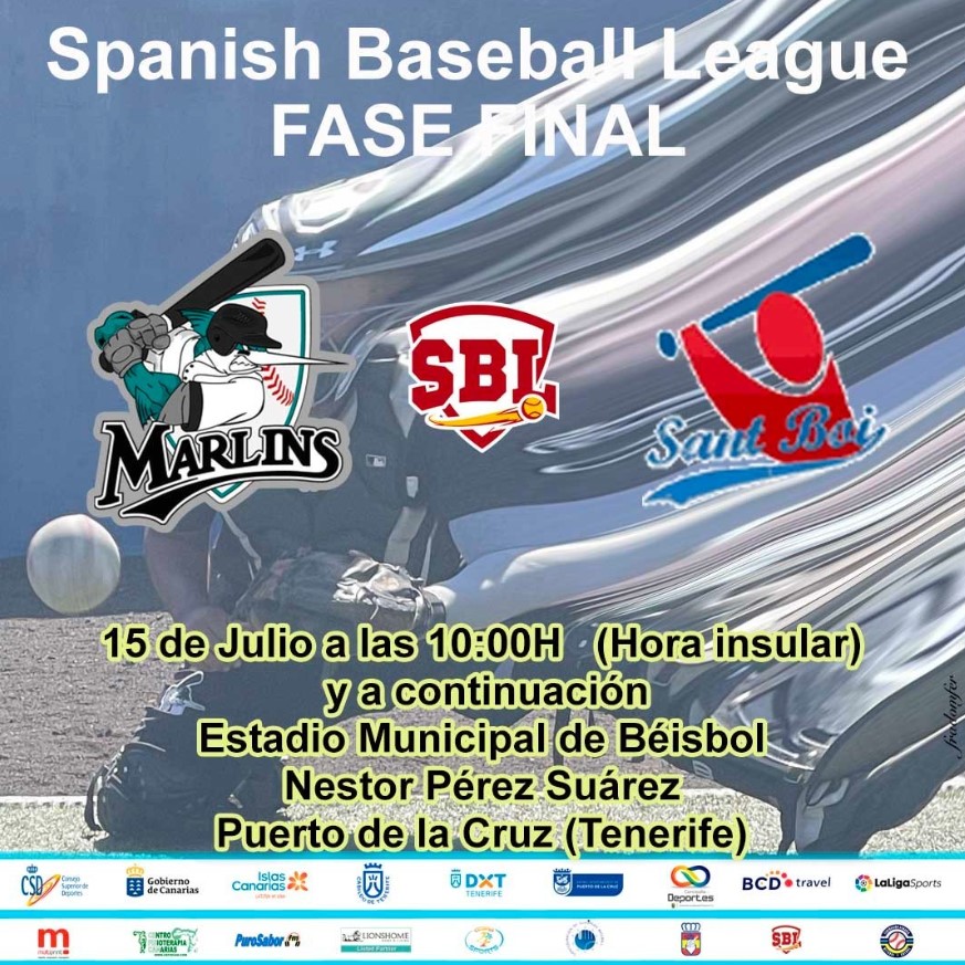 El Tenerife Marlins busca una victoria que le de el título de la Spanish Baseball League
