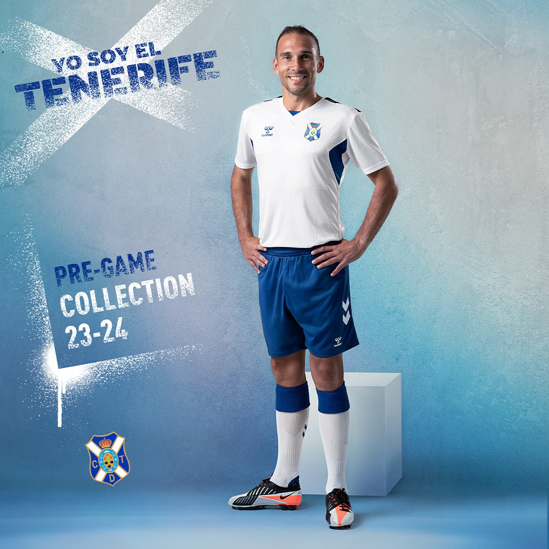 El CD Tenerife saca a la venta la nueva camiseta pre-partido 23-24