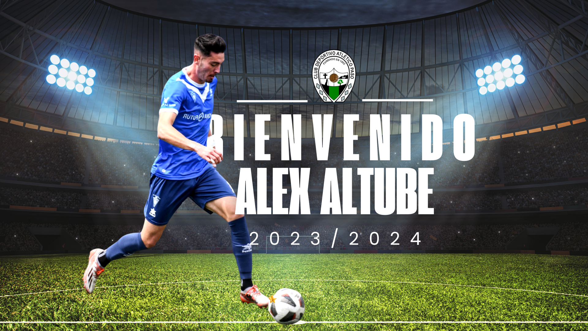 El delantero Álex Altube se incorpora a las filas del Atlético Paso