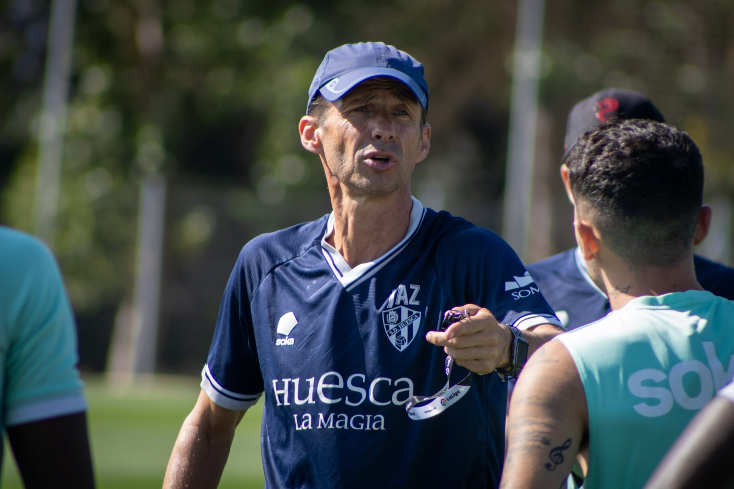 'Cuco' Ziganda, técnico del Huesca: "El Tenerife es un equipo muy completo"