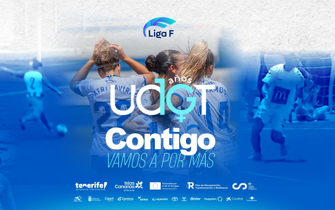 La UDG Tenerife lanza la Campaña de Abonos en su 10º aniversario: 'Contigo vamos a por más'