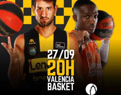 Previa del Lenovo Tenerife – Valencia Basket (Jª. 2 – Liga Endesa)