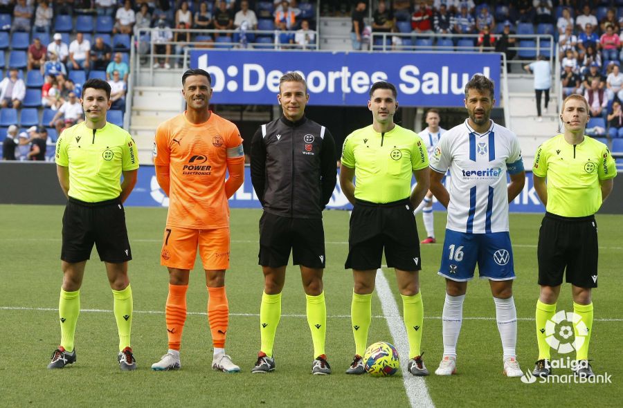 El valenciano Fuentes Molina, árbitro del Tenerife-Albacete de este sábado