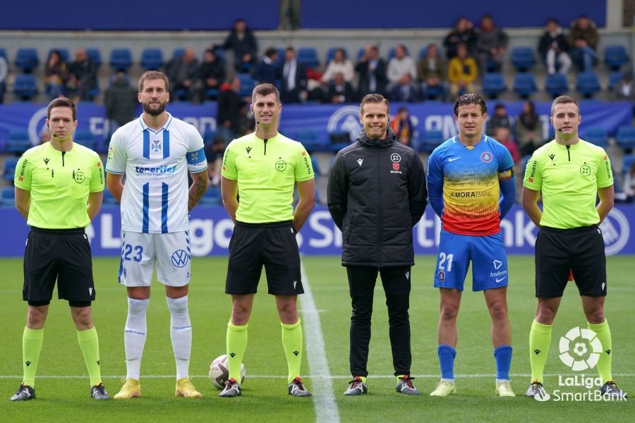 El madrileño Moreno Aragón, árbitro del Tenerife-Burgos de este domingo