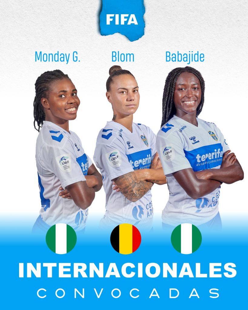 Tres guerreras internacionales representan al Costa Adeje Tenerife en la segunda fecha FIFA