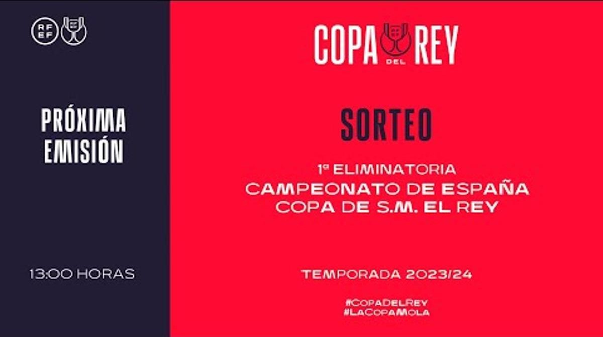 Este martes, sorteo de la primera eliminatoria de la Copa del Rey para Tenerife y Mensajero