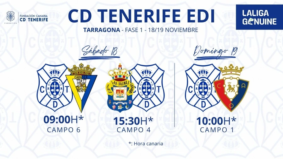 El CD Tenerife EDI comienza una nueva edición de LaLiga Genuine