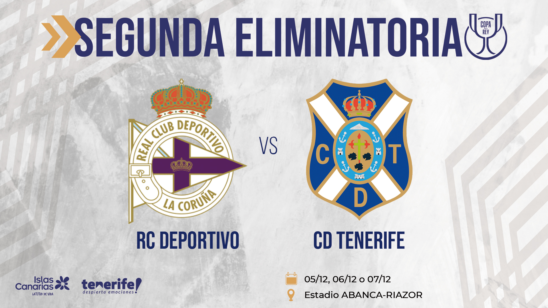 El histórico RC Deportivo, rival del CD Tenerife en la 2ª ronda copera