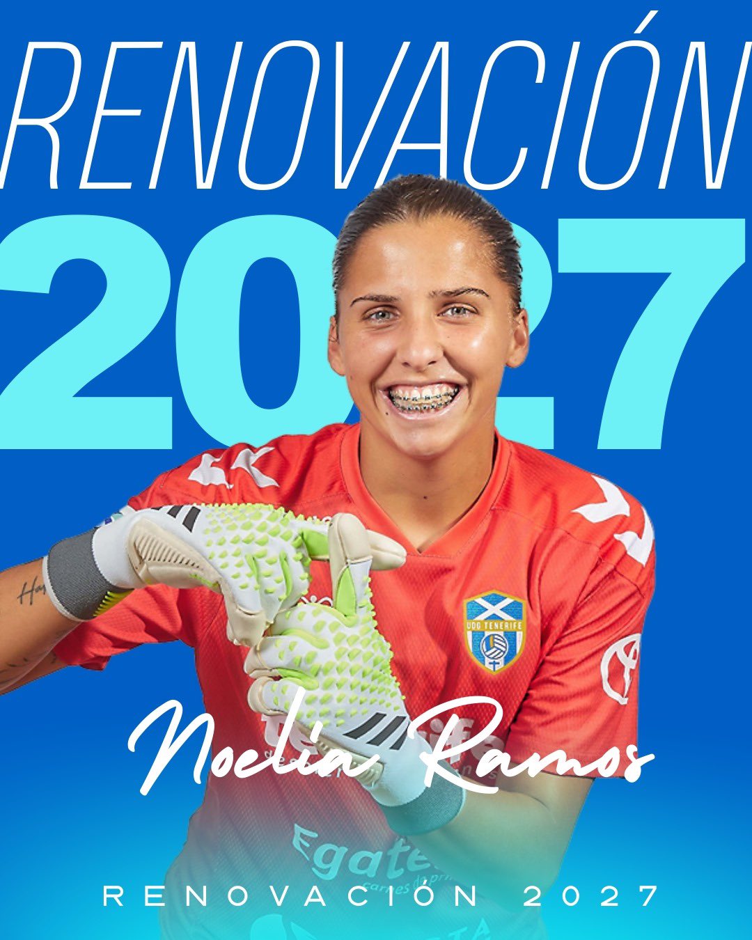 La guardameta Noelia Ramos renueva con la UD Tenerife hasta 2027 